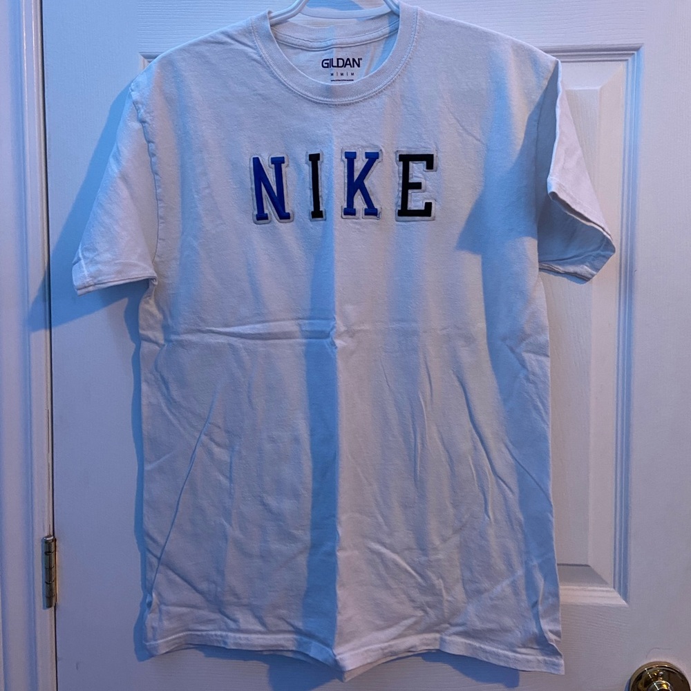 Nike embroidered shirt